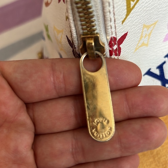 Louis Vuitton Alma Multicolor White Monogram - Picture 8 of 13